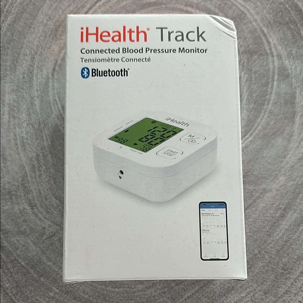 Track White Blood Pressure Monitor